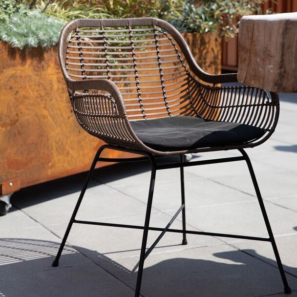 Else Chair Brown Croco Synthetic_1B